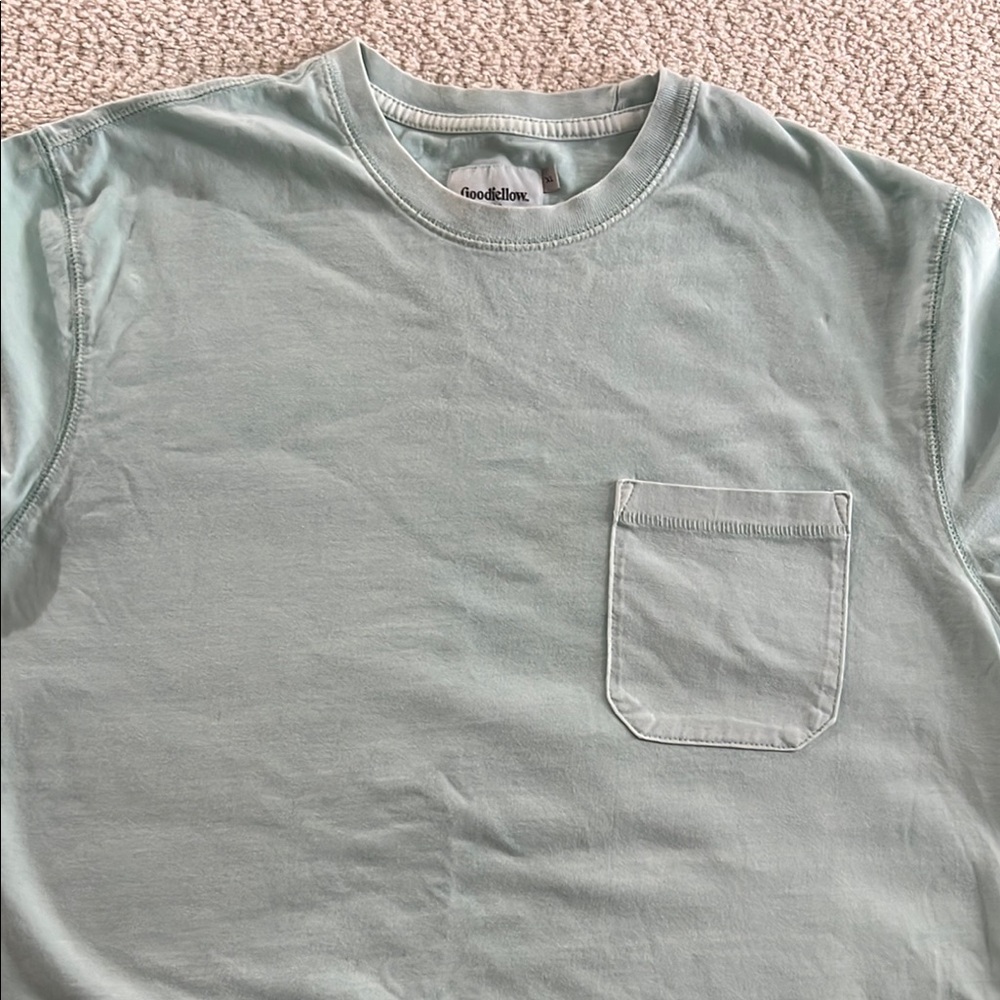 Goodfellow & co Mens Long Sleeve Like New Pocket Tees - Size XL - You Get BOTH! - Picture 11 of 13
